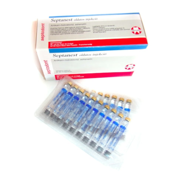 Anesthésie Septanest 4% - Septodont
