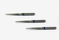 Fraise conique pointue diamantée bleue FG/012