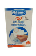 Compresses stériles 7.5x7.5 B/100 - Aldismed