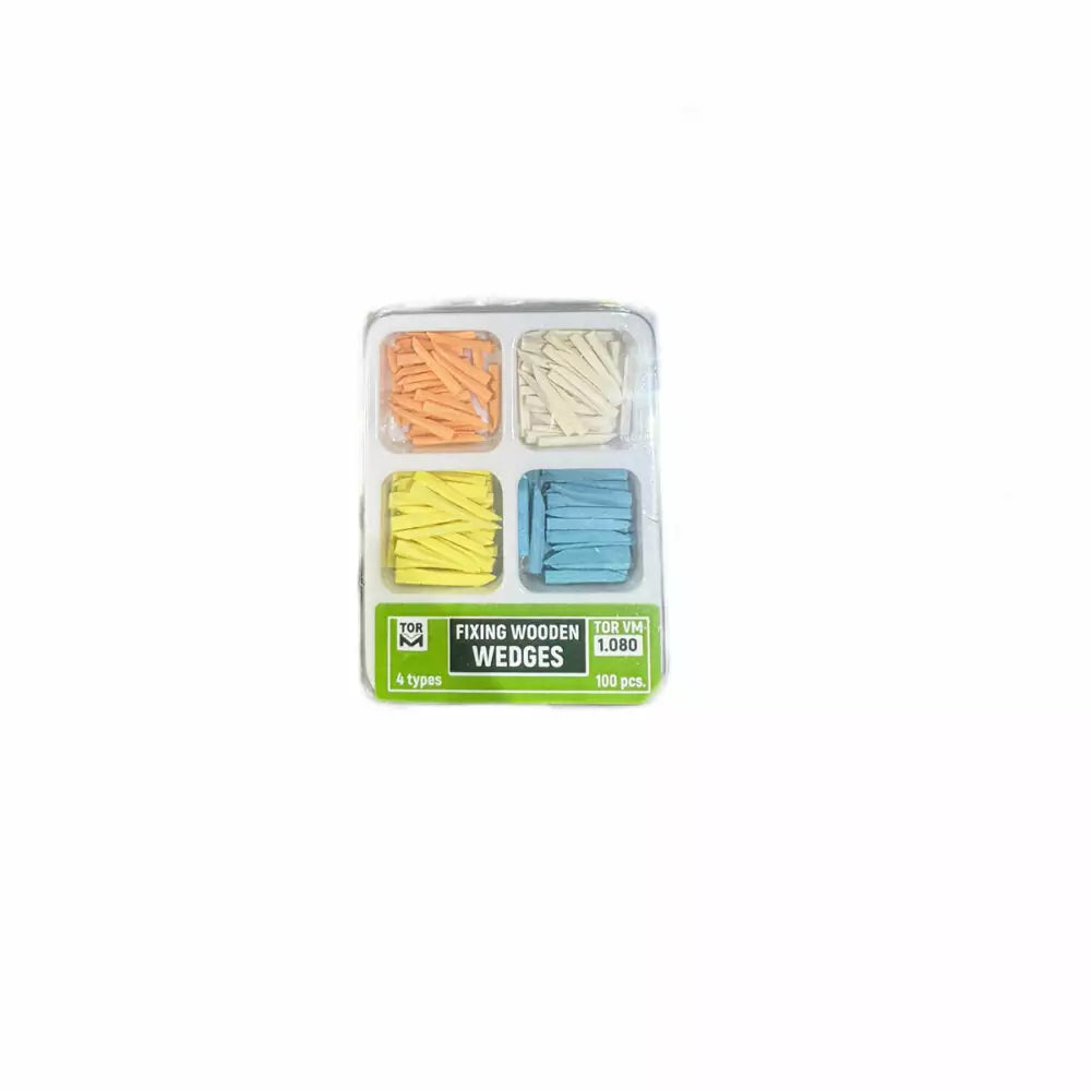 Coins interdentaires en bois 100 pcs - TOR VM