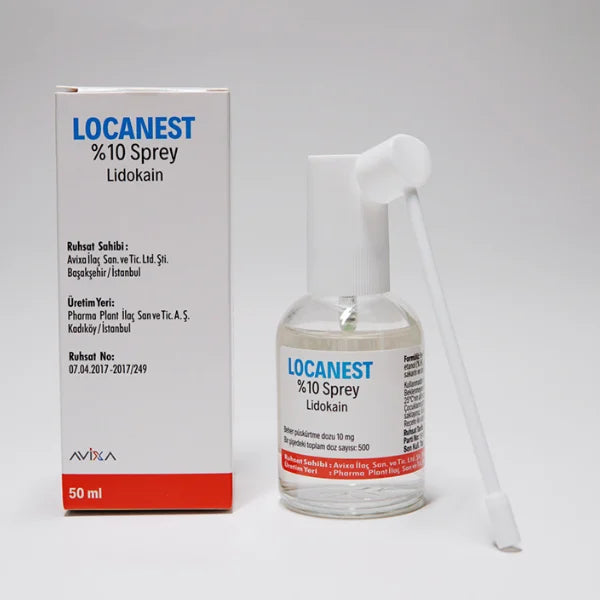 Anesthésie LOCANEST Spray 10%