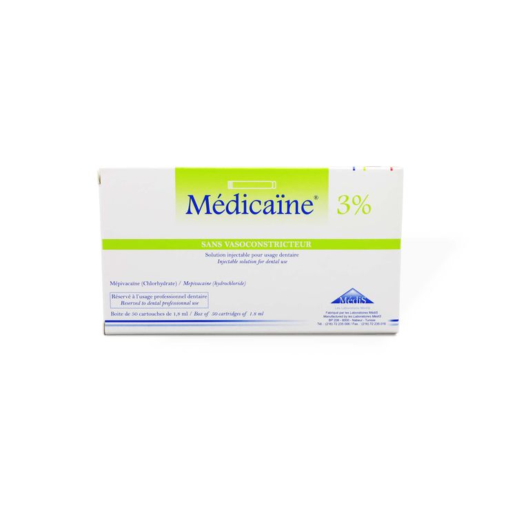 Anesthésie Médicaïne 3%