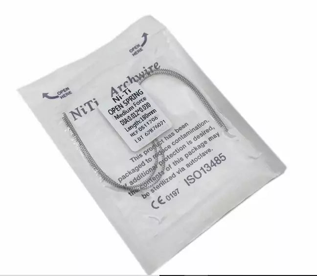 Ressorts orthodontiques NiTi ouverts